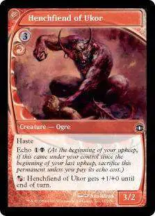MtG Trading Card Game Future Sight Common Henchfiend of Ukor #117