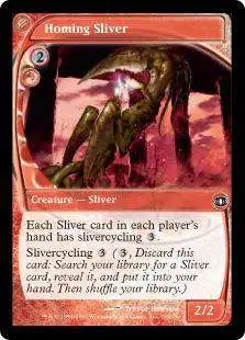 MtG Trading Card Game Future Sight Common Foil Homing Sliver #118