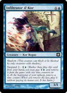 MtG Trading Card Game Future Sight Common Foil Infiltrator il-Kor #37