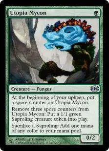MtG Trading Card Game Future Sight Uncommon Utopia Mycon #140