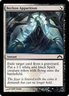 MtG Trading Card Game Gatecrash Common Foil Beckon Apparition #212