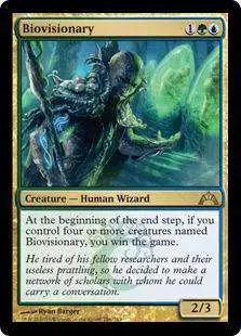 MtG Trading Card Game Gatecrash Rare Biovisionary #146