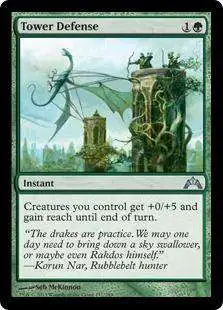 MtG Trading Card Game Gatecrash Uncommon Tower Defense #137