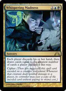 MtG Trading Card Game Gatecrash Rare Whispering Madness #207