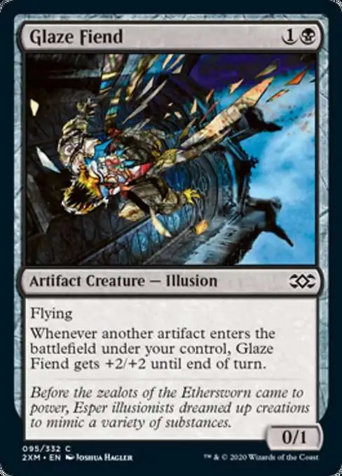 MtG Double Masters Common Glaze Fiend #95