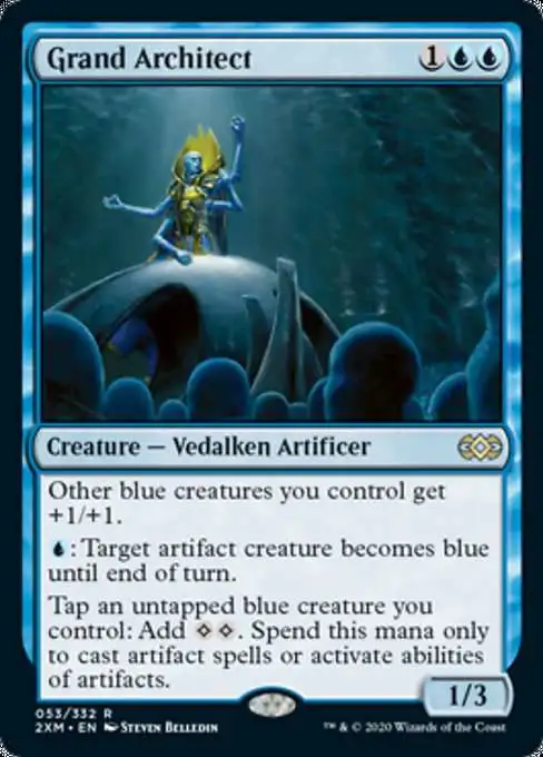 MtG Double Masters Rare Grand Architect #53