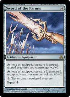 MtG Guildpact Rare Sword of the Paruns #156