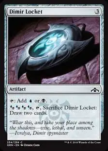 MtG Trading Card Game Guilds of Ravnica Common Dimir Locket #234
