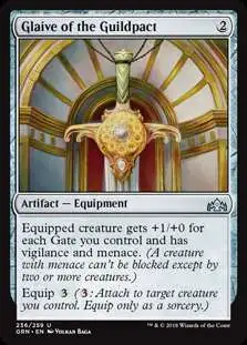 MtG Trading Card Game Guilds of Ravnica Uncommon Glaive of the Guildpact #236