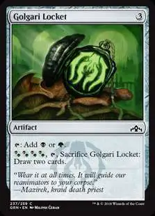 MtG Trading Card Game Guilds of Ravnica Common Golgari Locket #237