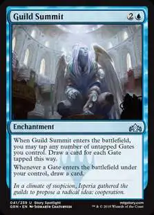 MtG Trading Card Game Guilds of Ravnica Uncommon Foil Guild Summit #41