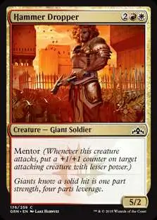 MtG Trading Card Game Guilds of Ravnica Common Hammer Dropper #176