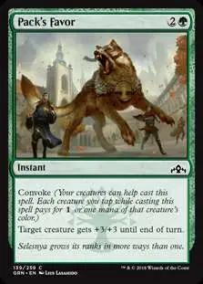 MtG Guilds of Ravnica Common Pack's Favor #139