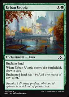 MtG Trading Card Game Guilds of Ravnica Common Urban Utopia #146