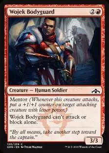 MtG Trading Card Game Guilds of Ravnica Common Wojek Bodyguard #120