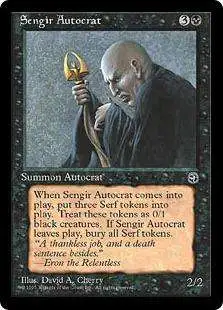 MtG Homelands Uncommon Sengir Autocrat [Lightly Played]
