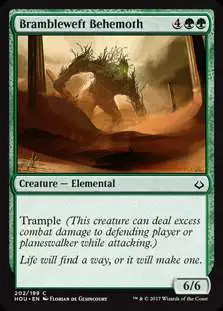 MtG Hour of Devastation Common Brambleweft Behemoth #202