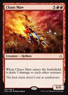 MtG Hour of Devastation Rare Chaos Maw #87