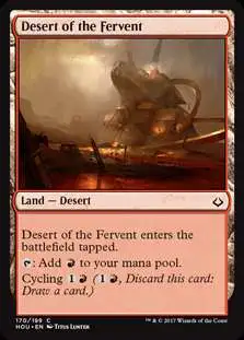 MtG Hour of Devastation Common Desert of the Fervent #170