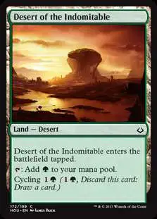 MtG Hour of Devastation Common Desert of the Indomitable #172