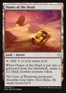 MtG Hour of Devastation Uncommon Dunes of the Dead #175