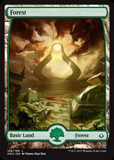 MtG Hour of Devastation Land Forest #189 [Full-Art]