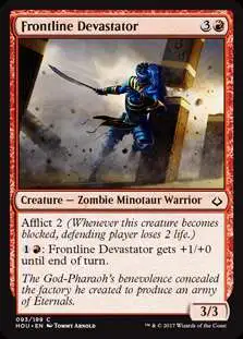 MtG Hour of Devastation Common Foil Frontline Devastator #93