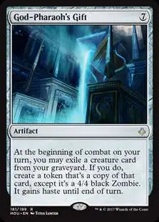 MtG Hour of Devastation Rare God-Pharaoh's Gift #161