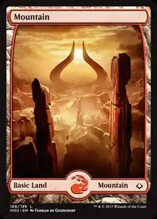 MtG Hour of Devastation Land Mountain #188 [Full-Art]