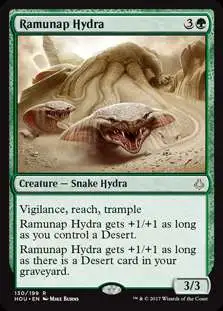 MtG Hour of Devastation Rare Ramunap Hydra #130