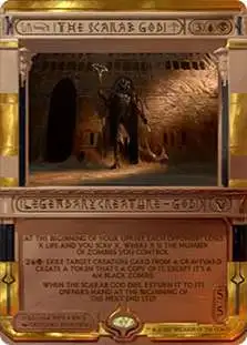 MtG Masterpiece Mythic Rare The Scarab God #53 [Amonkhet Invocation]