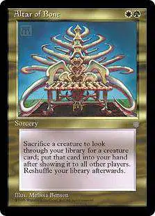 MtG Ice Age Rare Altar of Bone #281