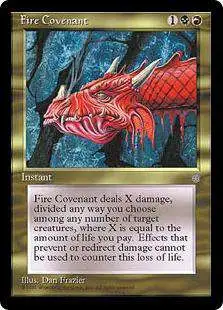 MtG Ice Age Uncommon Fire Covenant