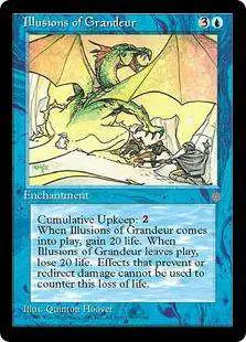 MtG Ice Age Rare Illusions of Grandeur #79