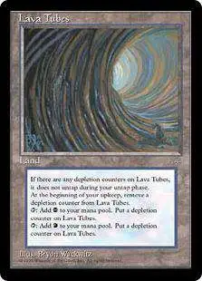 MtG Ice Age Rare Lava Tubes