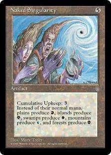 Magic The Gathering Ice Age Single Card Rare Naked Singularity - ToyWiz