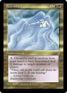 Magic The Gathering Ice Age Single Card Rare Stormbind 304 - ToyWiz Magic The Gathering Ice Age Single Card Rare Stormbind 304 - ToyWiz