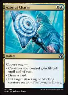MtG Trading Card Game Iconic Masters Uncommon Azorius Charm #192
