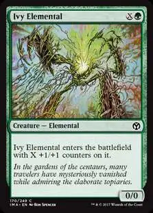 MtG Trading Card Game Iconic Masters Common Foil Ivy Elemental #170