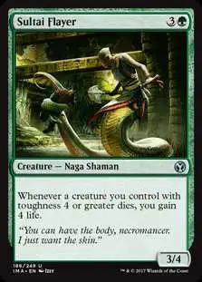 Magic The Gathering Trading Card Game Iconic Masters Single Card Uncommon  Sultai Flayer 186 - ToyWiz