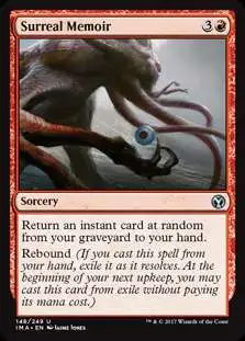mtg cards with rebound Magic The Gathering - - Rimbalzo Staggershock | Iconic Masters |