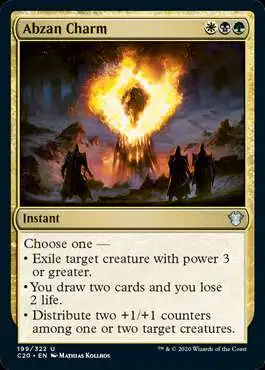 MtG Commander 2020 Uncommon Abzan Charm #199