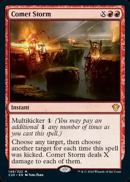 MtG Commander 2020 Mythic Rare Comet Storm #148