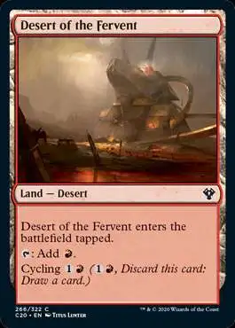 MtG Commander 2020 Common Desert of the Fervent #266