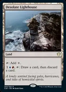 MtG Commander 2020 Rare Desolate Lighthouse #269