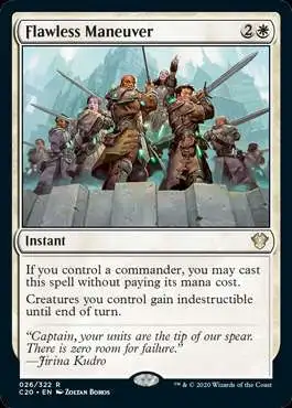 MtG Commander 2020 Rare Flawless Maneuver #26