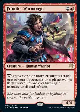 MtG Commander 2020 Rare Frontier Warmonger #52