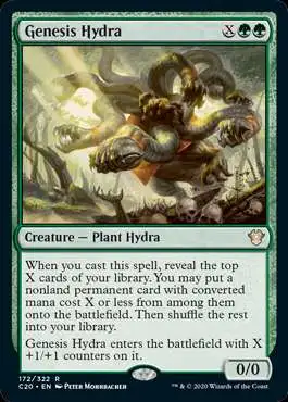 MtG Commander 2020 Rare Genesis Hydra #172