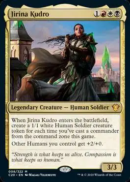 MtG Commander 2020 Mythic Rare Foil Jirina Kudro #8