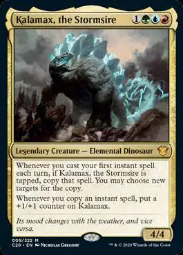 MtG Commander 2020 Mythic Rare Kalamax, the Stormsire #9